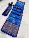 Wow Hit Antic Designer Printed Binny Silk Non Catalog Saree Wholesale Online
